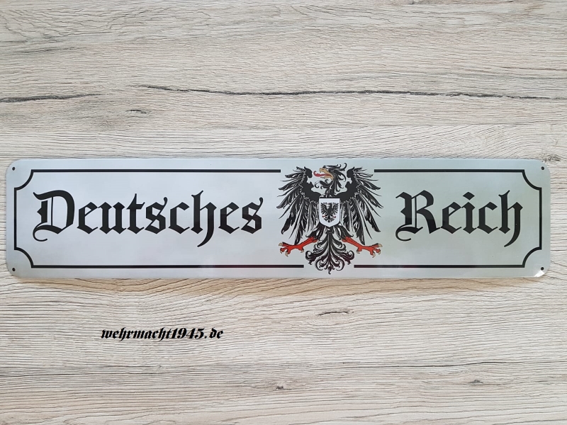 Deutsches Reich - Blechschild