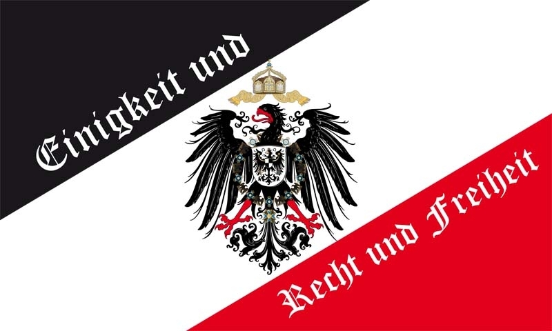 Einigkeit und Recht und Freiheit - Fahne 150x90 cm