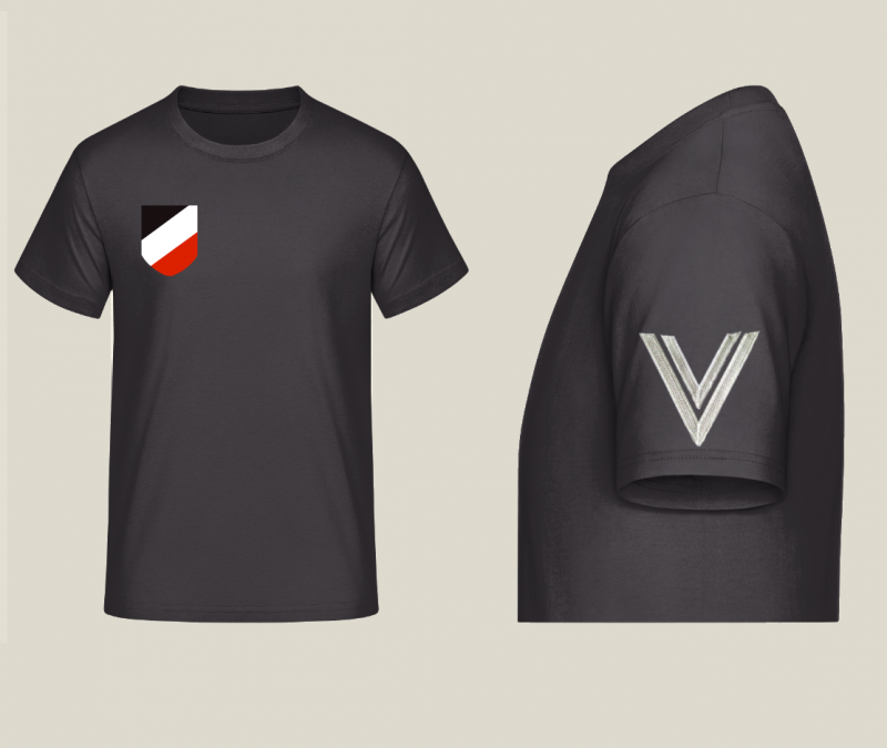 Wehrmacht Emblem, Obergefreiten Armwinkel - T-Shirt