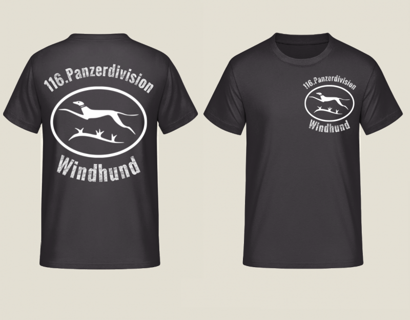116.Panzerdivision Windhund - T-Shirt
