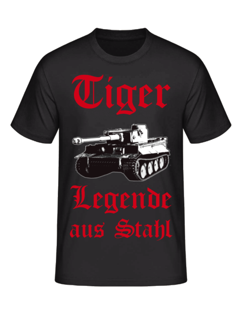 Tiger Panzer - Legende aus Stahl - T-Shirt