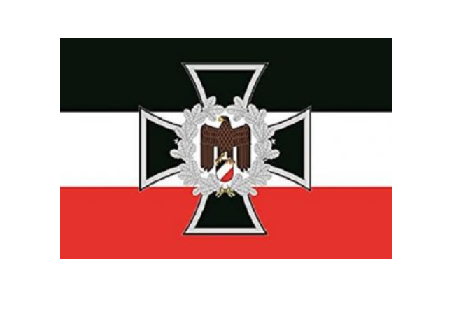 Deutsches Reich Eisernes Kreuz mit Reichsadler - wasserfester Aufkleber