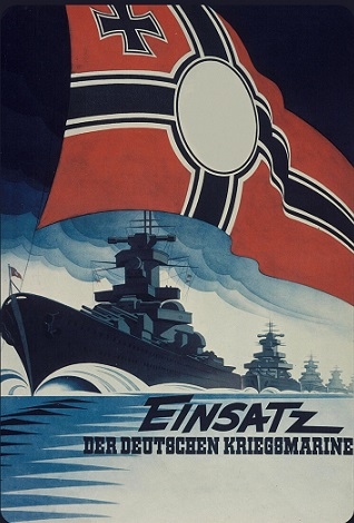 Deutsche Kriegsmarine - Blechschild