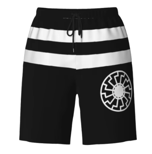 Schwarze Sonne Kurze Hose/Badehose