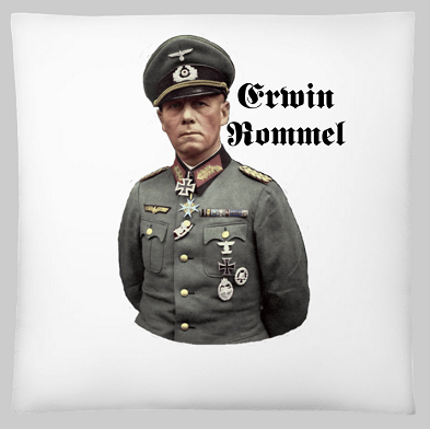 Erwin Rommel - Kissen