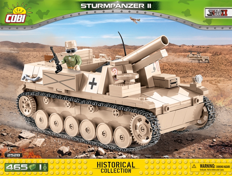 Cobi 2528 Sturmpanzer II 15-cm-sIG 33 - Bausatz