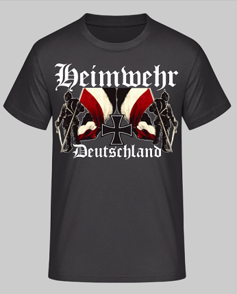 Heimwehr Deutschland Frontdruck - T-Shirt