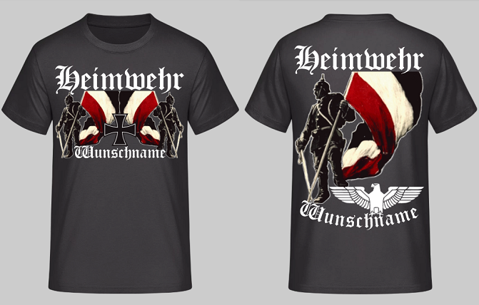 Heimwehr (Wunschname) - T-Shirt