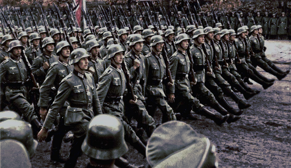 Wehrmacht Parade - Poster 90x50cm