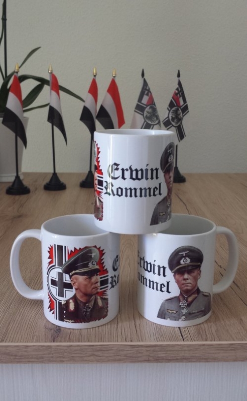 Erwin Rommel - 4 Tassen
