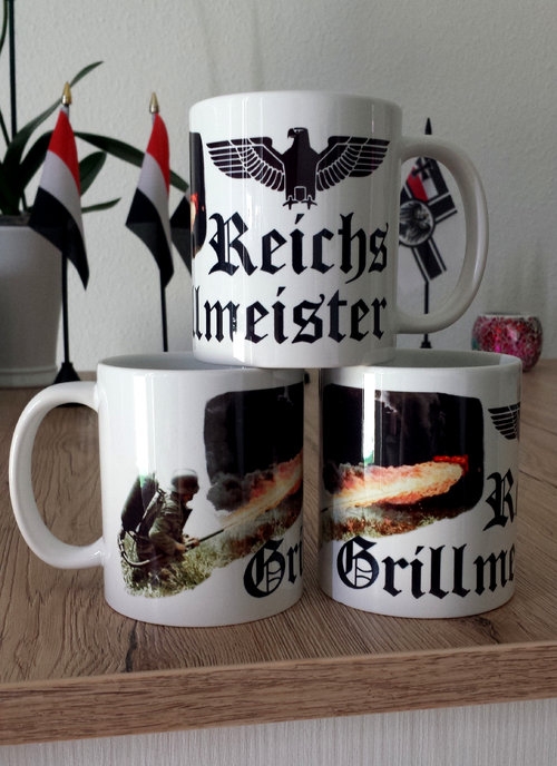 Reichsgrillmeister - 3 Tassen(Rundumdruck)