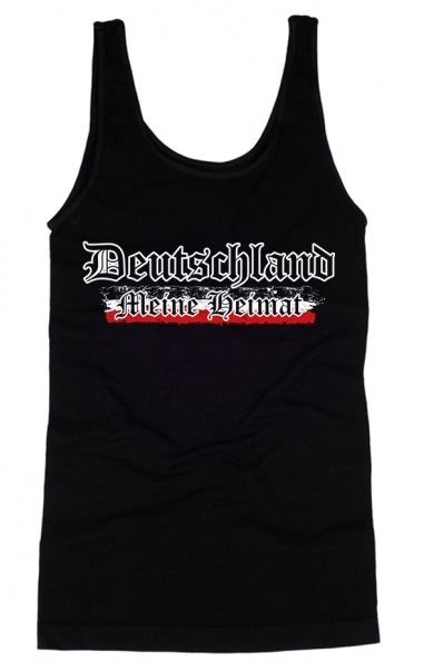 Deutschland - Heimat - Muskel-Shirt schwarz