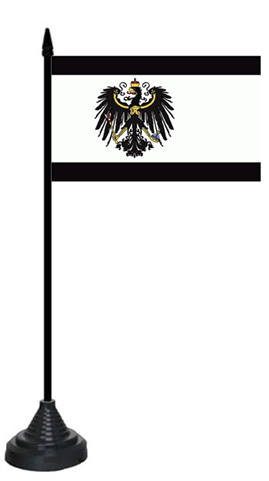 Preussen Königreich - Tischflagge 10x15 cm