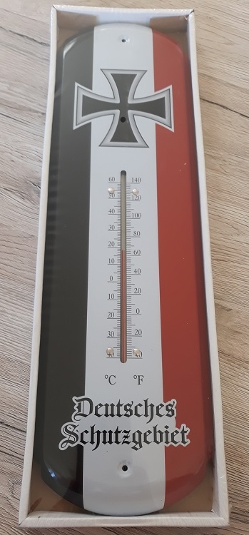 Deutsches Schutzgebiet - Blech-Thermometer(Nur noch wenige da)