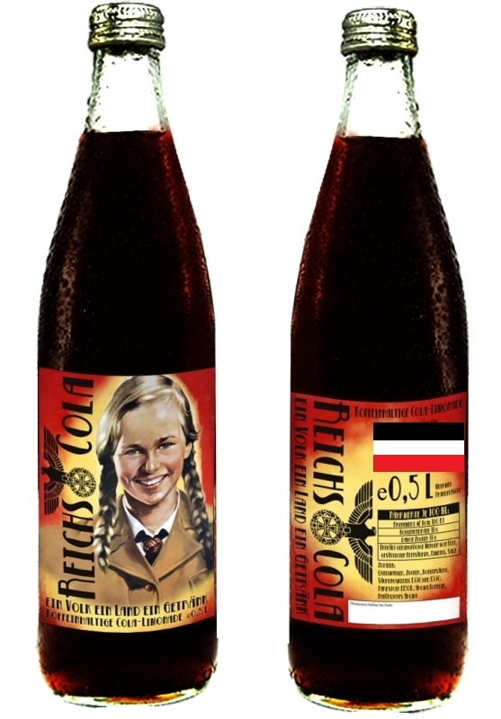 Deutsche Cola des Deutschen Reiches - 1 leere Flasche - inkl. 0,08€ Pfand