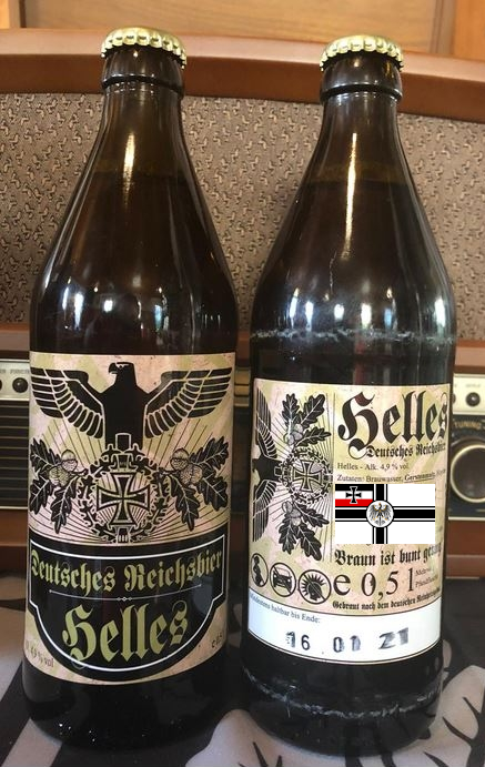 Deutsches helles Bier des Deutschen Reiches 1 leere Flasche - inkl. 0,08€ Pfand