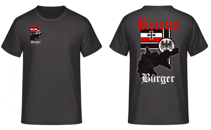 Reichsbürger - Rückendruck T-Shirt