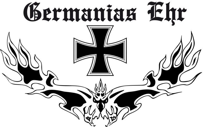 Germanias Ehr - Fahne 90x150 cm