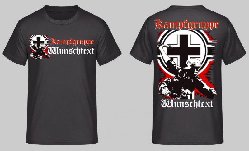 Kampfgruppe Wunschtext - T-Shirt