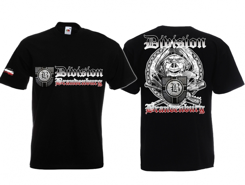 Brandenburg Ghostdivision - T-Shirt schwarz