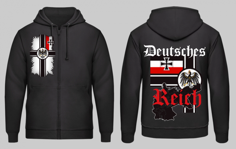 Deutsches Reich - Kapuzenjacke