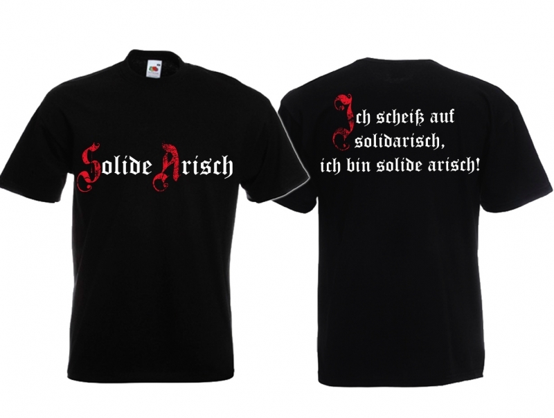 Arisch - T-Shirt schwarz