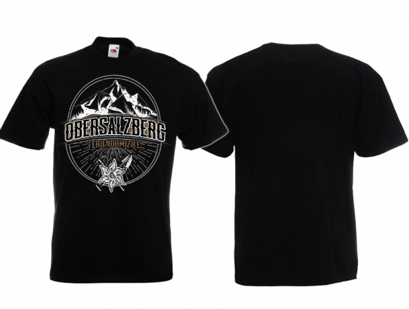 Obersalzberg - T-Shirt schwarz