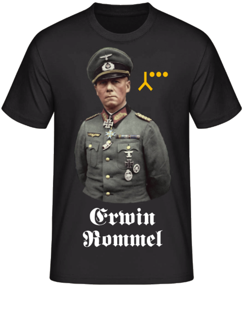 Erwin Rommel 1940 Commander 7.Panzer Division T-Shirt