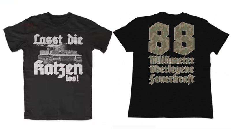 Lasst die Katzen los 88 Millimeter überlegene Feuerkraft Tiger Panzer T-Shirt