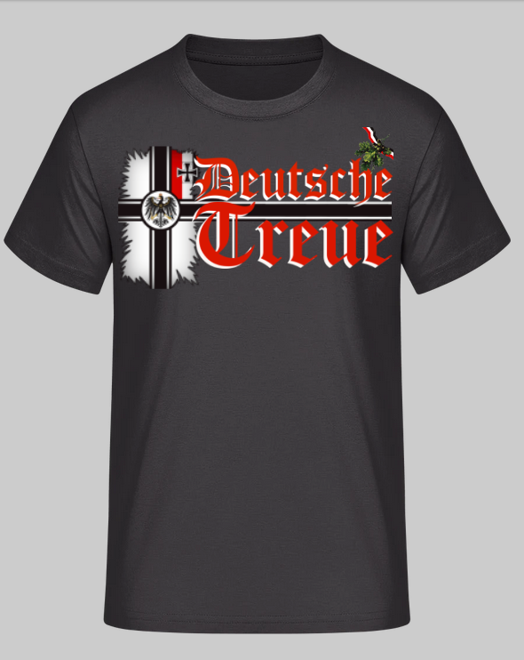 Reichskriegsflagge Deutsche Treue - T-Shirt