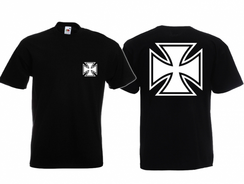 Eisernes Kreuz - T-Shirt schwarz