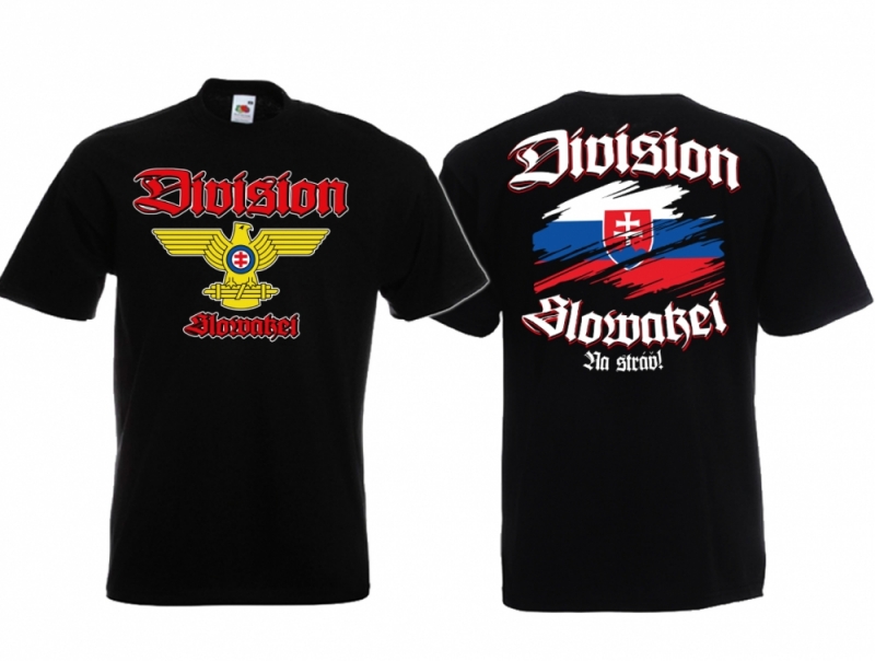 Slowakei Slovakia - T-Shirt schwarz
