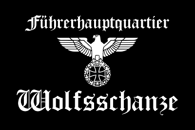 Führerhauptquartier Wolfsschanze - Fahne 150x90 cm