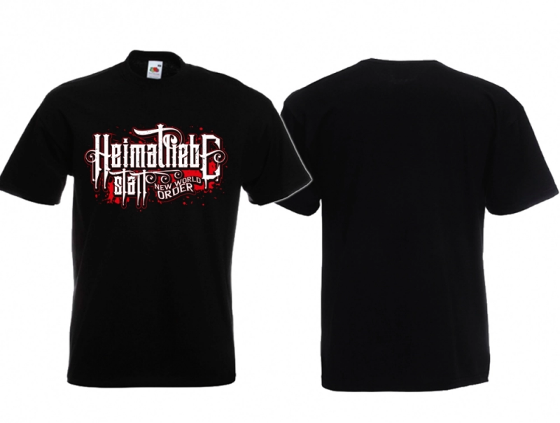 Heimatliebe - T-Shirt schwarz