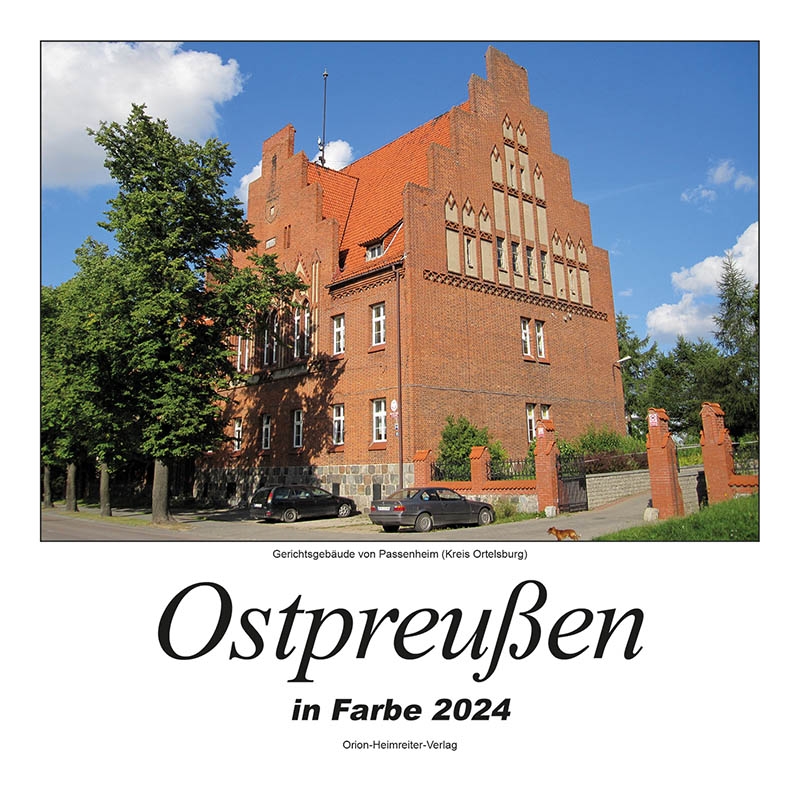 Ostpreußen in Farbe 2024 Kalender