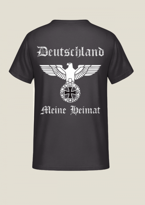 Deutschland, meine Heimat - Reichsadler - T-Shirt