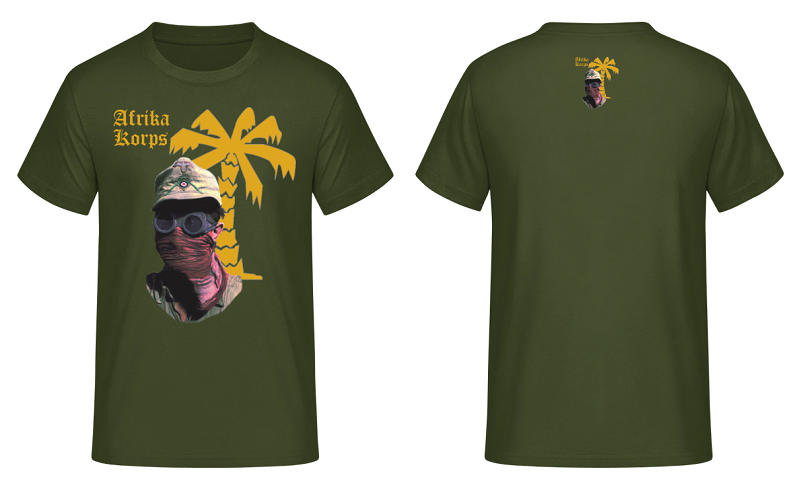 Afrika korps top t shirt