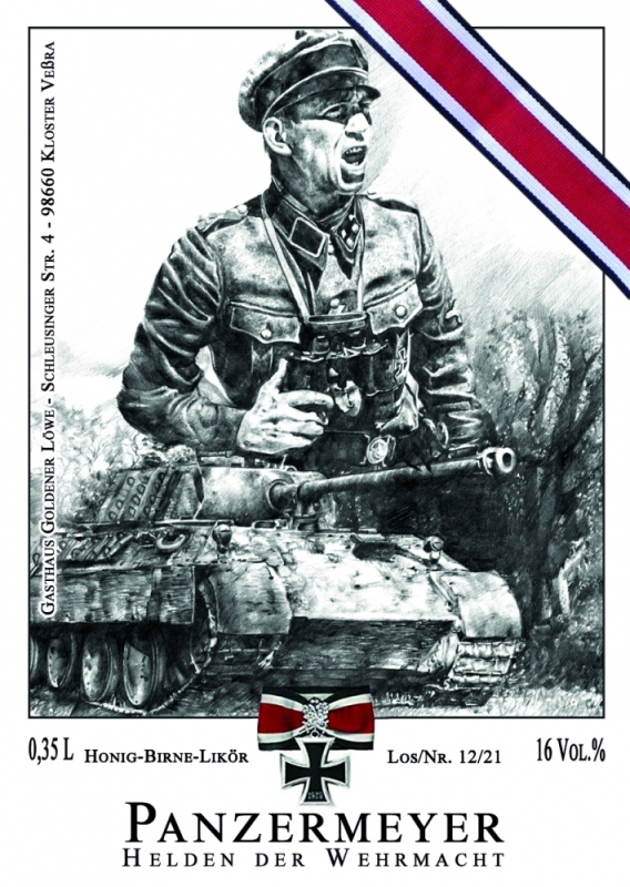 Panzermeyer Likör Honig-Birne