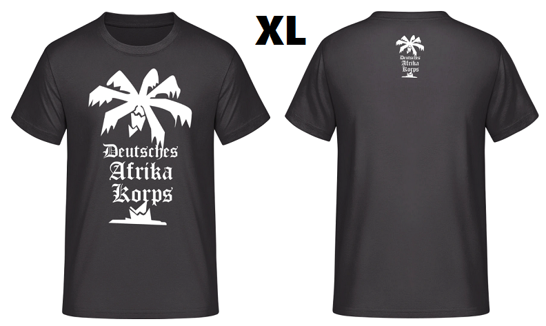 DAK Deutsches Afrika Korps T-Shirt Größe XL