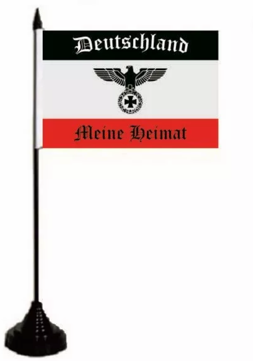 Deutschland Meine Heimat Tischfahne