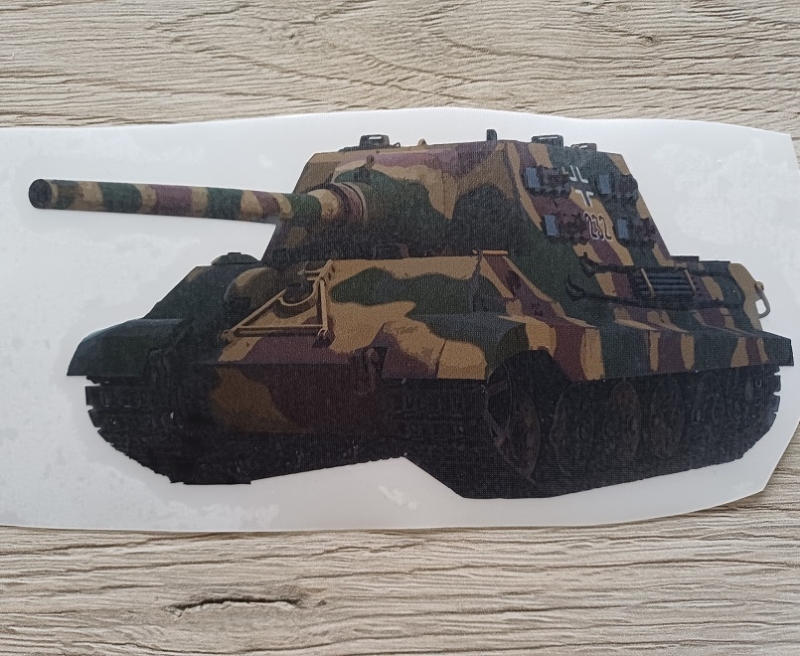 Jagdtiger Panzer Aufkleber wasserfest