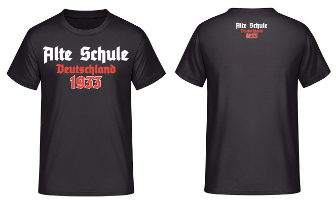 Alte Schule Deutschland 1933 T-Shirt