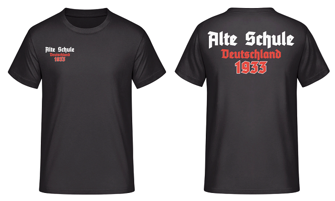 Alte Schule Deutschland 1933 T-Shirt