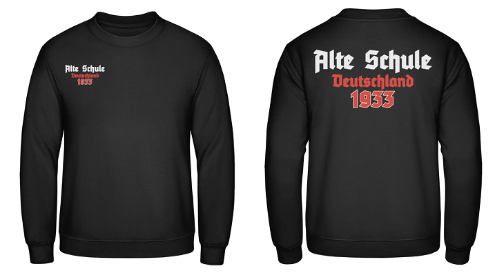 Alte Schule Deutschland 1933 Pullover