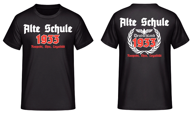 Alte Schule 1933 Reichsadler T-Shirt