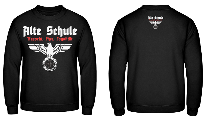 Alte Schule Reichsadler Pullover