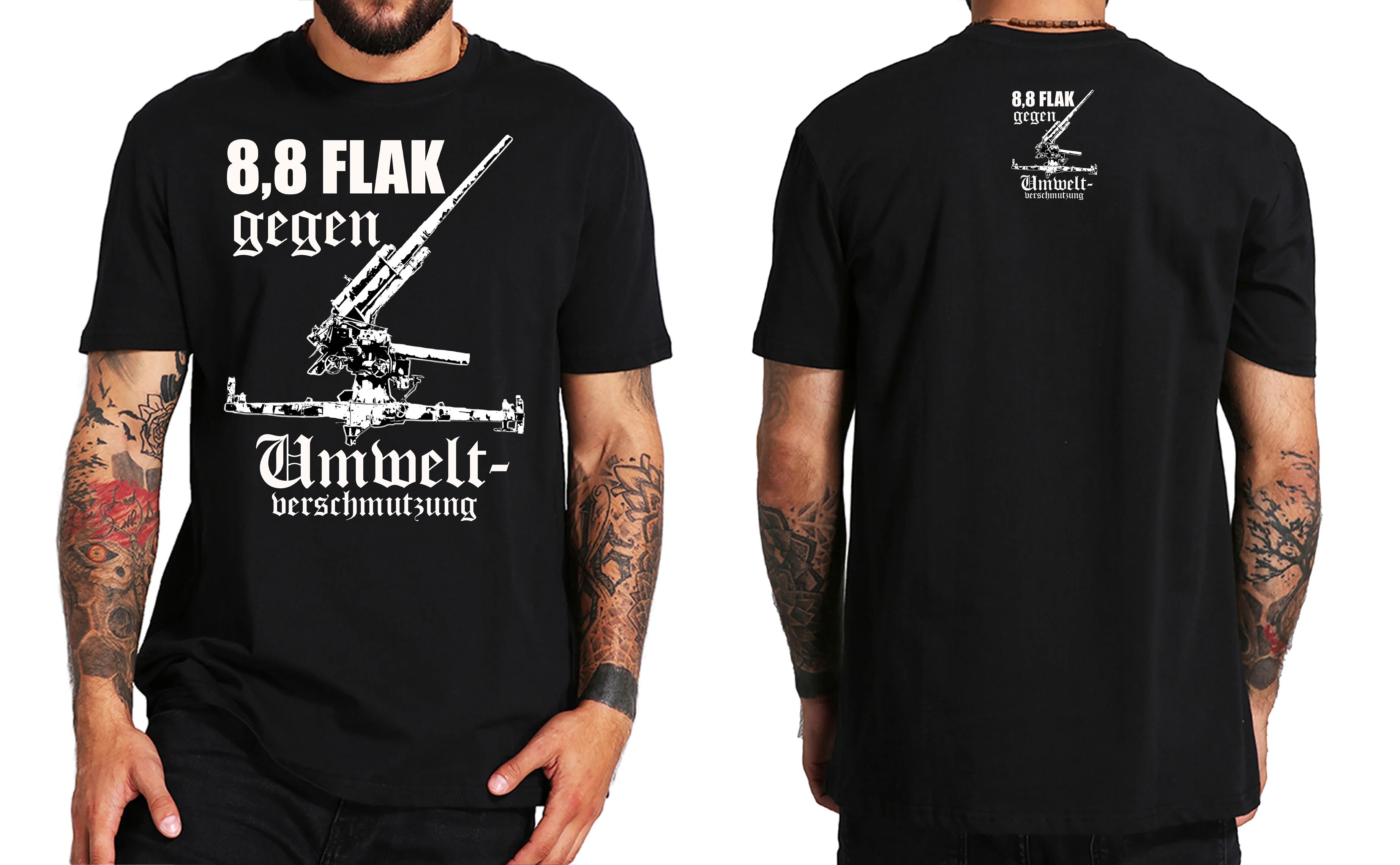 88 Flak Gegen Umweltverschmutzung T Shirt Wehrmacht1945 de 88-flak-gegen-umweltverschmutzung-t-shirt-wehrmacht1945-de