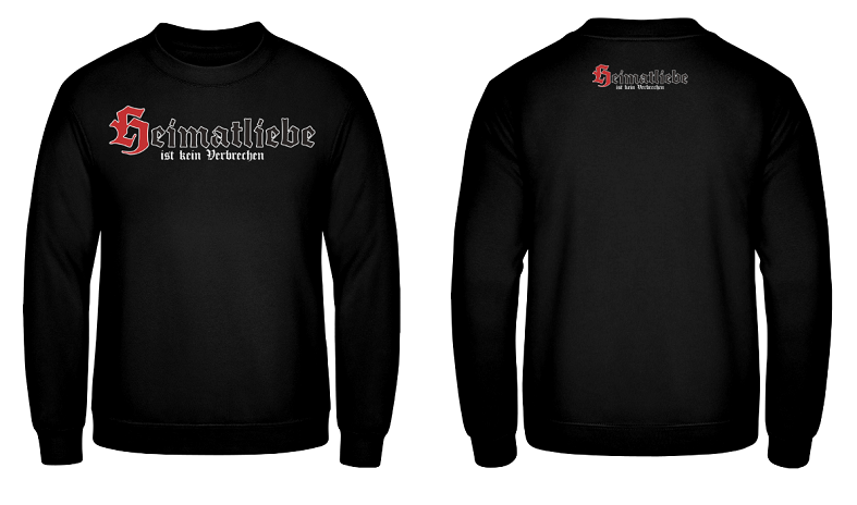 Heimatliebe ist kein Verbrechen Pullover