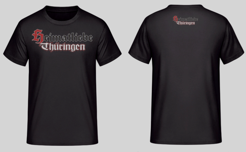 Heimatliebe Thüringen T-Shirt