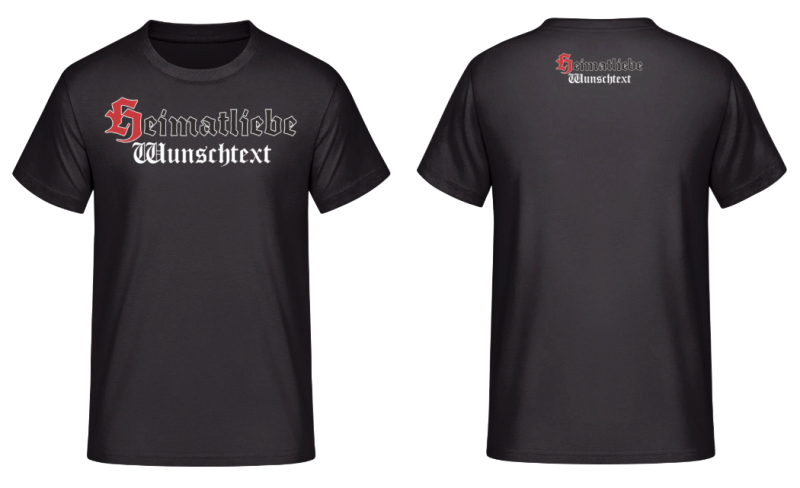 Heimatliebe Wunschtext